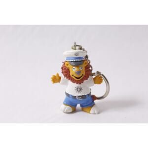 Bullyland Hessen Polizei Lion Keychain Vintage Accessory ~ 260317-WH 992